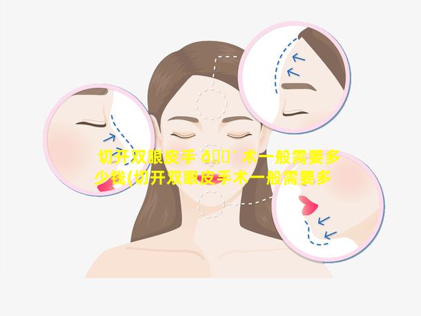 切开双眼皮手 🌴 术一般需要多少钱(切开双眼皮手术一般需要多少钱一次)